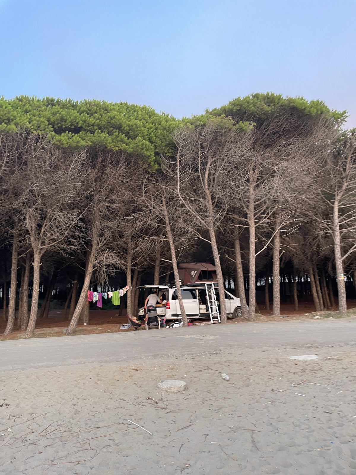 Freies Camping in Albanien mit Kindern